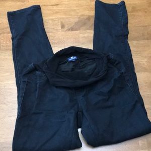Maternity skinny jeans, full panel